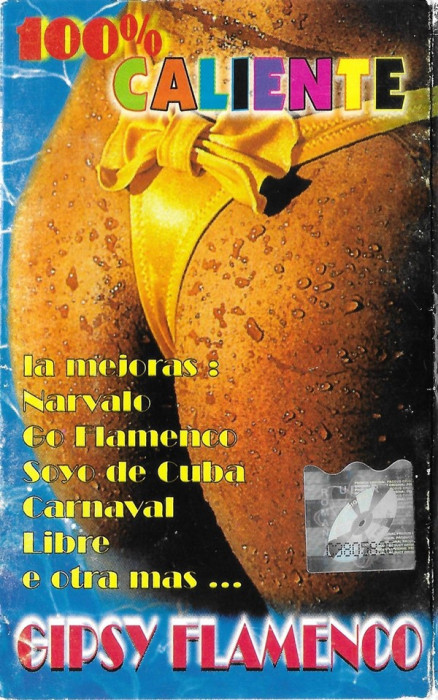 Caseta audio Gipsy Flamenco-100% Caliente, originala