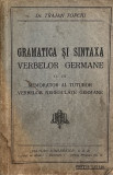 Gramatica si sintaxa verbelor germane - Trajan Topciu