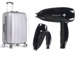 Uscator de par Beper pliabil travel 1200W, 2 viteze, 2 trepte temperatura, concentrator, 1.7m cablu