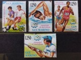 BC125, San Marino 1992, serie sport, JO Barcelona