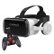 Ochelari VR/3D Pentru Telefon Mobil IOS Android, Jocuri, Video, Dimensiuni Telefon 4.5-6.7 Inch, Casti si Controller Bluetooth cu Acumulator Incorpora