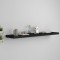 Gossi raft de perete suspendat, negru, 120x23,5x3,8 cm, mdf