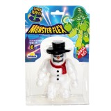 Figurina Monster Flex, Monstrulet care se intinde, S6, Snow Badman