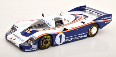 Macheta Porsche 956 LH Winner Le Mans 1982 - Solido 1/18 foto