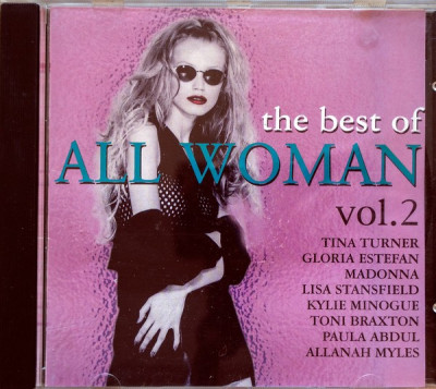 CD audio The Best Of All Woman Vol.2, original foto