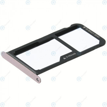 Huawei P10 Lite (WAS-L21) Tava Sim + tava MicroSD roz foto