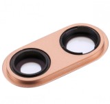 Geam Camera iPhone 8 Plus Rose Gold - Sticla Protectie Obiectiv