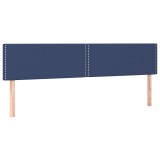 Cumpara ieftin Tablii de pat, albastru, 180x5x78/88 cm, textil