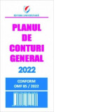 Planul de conturi general 2022. Conform OMF 85/2022