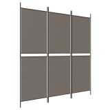 Cumpara ieftin Paravan de camera cu 3 panouri, antracit, 150x200 cm, textil