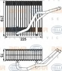 Vaporizator / Evaporator aer conditionat SKODA OCTAVIA I (1U2) (1996 - 2010) HELLA 8FV 351 210-541 foto