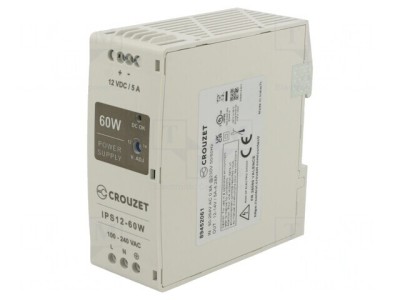 Alimentator Șină DIN 60W 12V 5A foto