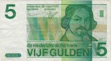 OLANDA 5 GULDENI 1973 F