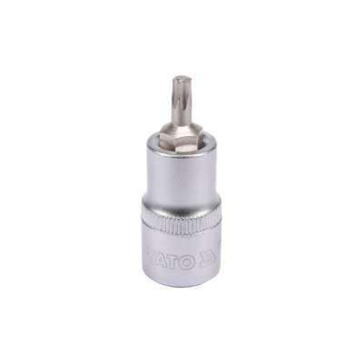 Bit torx t27 cu adaptor 1/2&amp;quot; 55 mm Yato YT-04312 foto