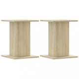 Suporturi de difuzoare 2 buc. sonoma 30x30x40 cm lemn prelucrat