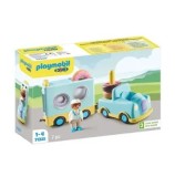 Cumpara ieftin Playmobil 1.2.3 - Camion cu gogosi de stivuit si sortat