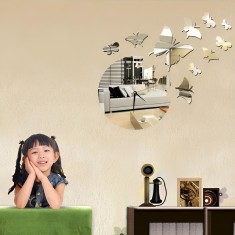 Ceas Decorativ Creativ, Roi de Fluturi