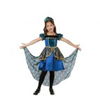 Costum carnaval Printesa Paun pentru copii, mărime 110/120 cm (5-6 ani)