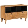 VidaXL Cabinet TV Maro deschis 70 x 33 x 46 cm Lemn masiv de mango 4018081