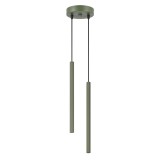 Lampă Suspendată Arche 2P Verde Măsliniu
