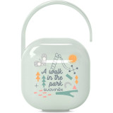 Suavinex Walk cutie pentru suzetă Green 1 buc