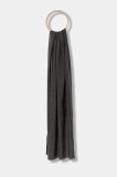 Marella fular de l&acirc;nă culoarea gri, uni, 2523546096200