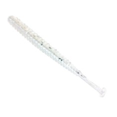 Năluca soft Reins Aji Adder Shad Clear Pearl Silver 5cm / 12buc