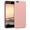 Husa Silicon Roz Kwmobile Apple iPhone 6 Plus / 6s Plus, Rezistenta la Socuri
