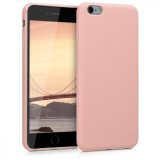 Husa Silicon kwmobile Roz pentru Apple iPhone 6 Plus/6S Plus - Protectie Socuri, Decupaje Precise