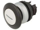 Comutator Apăsare 22mm Alb Stabil 1 Poz.