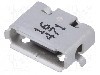 Conector USB AB micro, pentru PCB, MOLEX - 47590-0001
