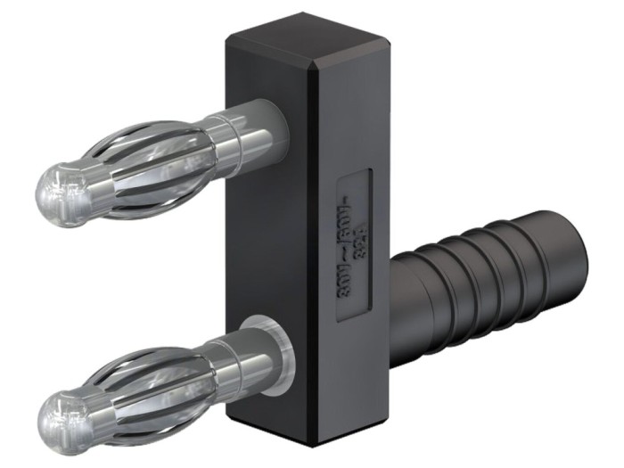 Conector Banană 4mm 32A Negru