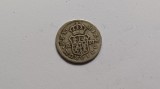 Spania- &frac12; real 1775 Argint-Charles al III-lea-RAR