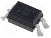 Optocuplor SMD, Tensiune izolatie 5kV, 1 canale, SO4, Seria FOD817, ONSEMI - FOD817SD