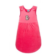 Sac de dormit BIO Organic coral red, pisica, 90 cm. Fillikid foto
