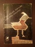 Cinci balade populare. Five folk ballads (versiune engleză W. D. Snodgrass - dedicație/ autograf) (1993)
