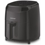 Friteuza cu aer cald Zelmer ZAF3550, 1200 W, 3,5 l, Timer 60 minute , Oprire automata, 9 programe presetate, Temperatura pana la 200 grade, Negru