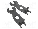 Kit WERA pentru conectoare solare MC4 cu cheie ajustabilă