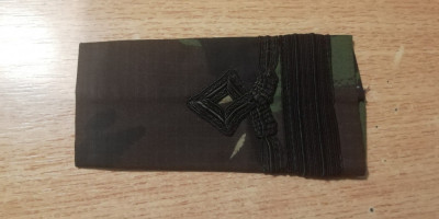 C3 - Grade militare mozaic - locotenent comandor aviatie - piesa de colectie! foto