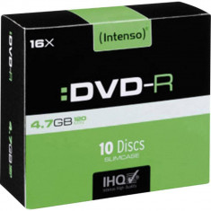 Mediu optic Intenso DVD-R 4.7GB 16x 10 bucati foto