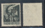 1945 ROMANIA Posta Salajului timbru local 1P pe 1 filler original negumat, Stampilat