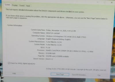 Kit PC i5-10400F foto