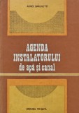 Cumpara ieftin Agenda instalatorului de apa si canal - 1984 - Aurel Simonetti (F286)