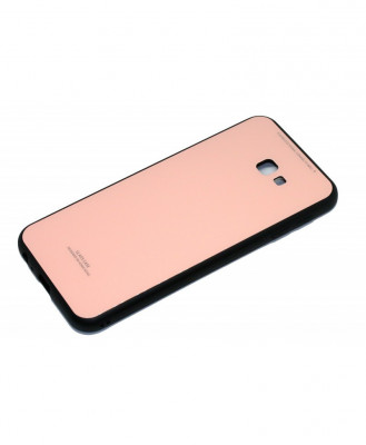 Husa Glass Case Samsung Galaxy A9 (2018) SM A920F Roz foto