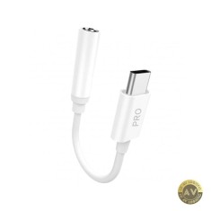 Adaptor Audio USB-C - 3.5mm Dudao L16CPro Alb