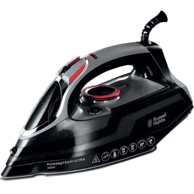 Russell Hobbs Power Steam Ultra 20630-56, 3100W, Placă ceramică, 3100 W, 350ml, 210 g/min, Negru foto