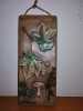Placa tablou ceramica aplica perete Dagny Zachrisson Christina keramik Suedia