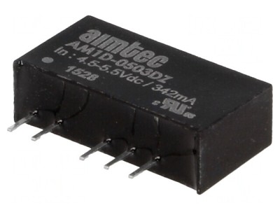 Convertor DC/DC 1W 5V la 3,3V/-3,3V foto