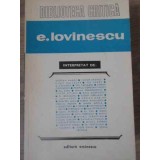 E. LOVINESCU INTERPRETAT-COLECTIV-116111