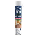 Spuma poliuretanica RINO Hobby manuala 650ml, cu aplicator, uscare rapida, pentru bricolaj